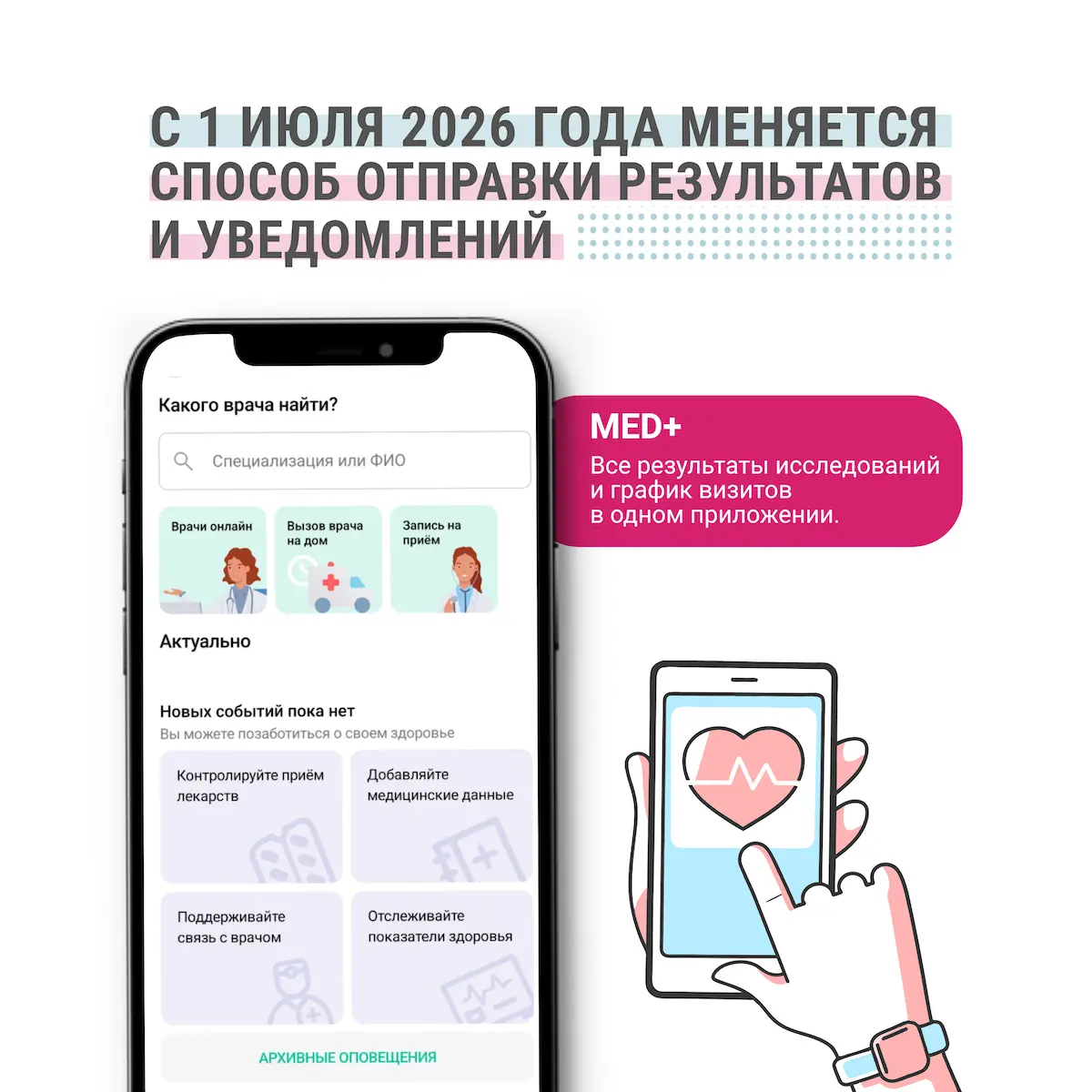 С 1 июля 2026 года меняется способ отправки результатов и уведомлений